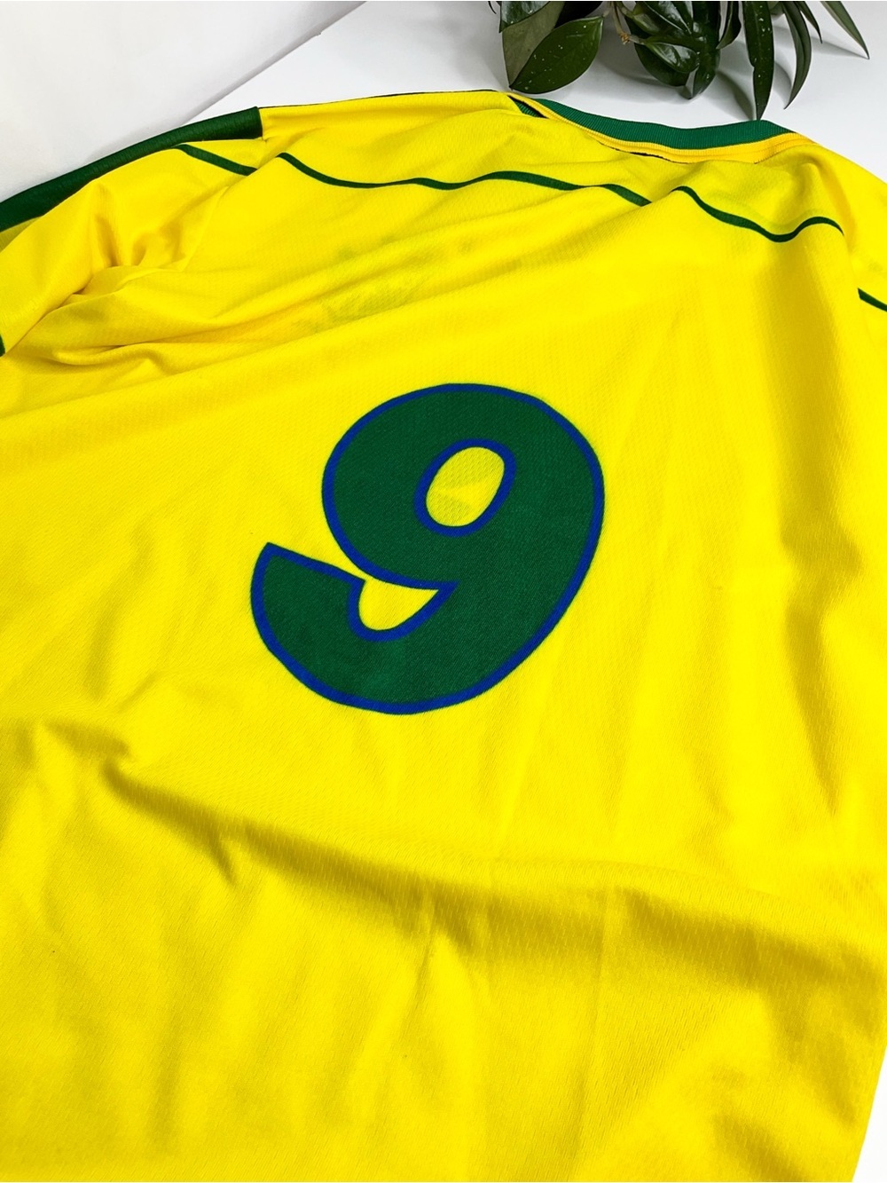 Brasil Yellow & Green Soccer Jersey - Vintage - Picture 5 of 8